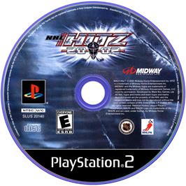 Artwork on the Disc for NHL Hitz 20-02 on the Sony Playstation 2.