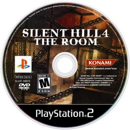 Artwork on the Disc for Silent Hill 4: The Room on the Sony Playstation 2.