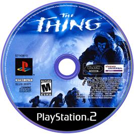 Artwork on the Disc for Thing on the Sony Playstation 2.