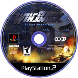 Artwork on the Disc for WinBack: Covert Operations on the Sony Playstation 2.