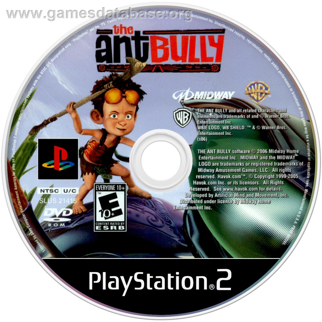Ant Bully - Sony Playstation 2 - Artwork - Disc