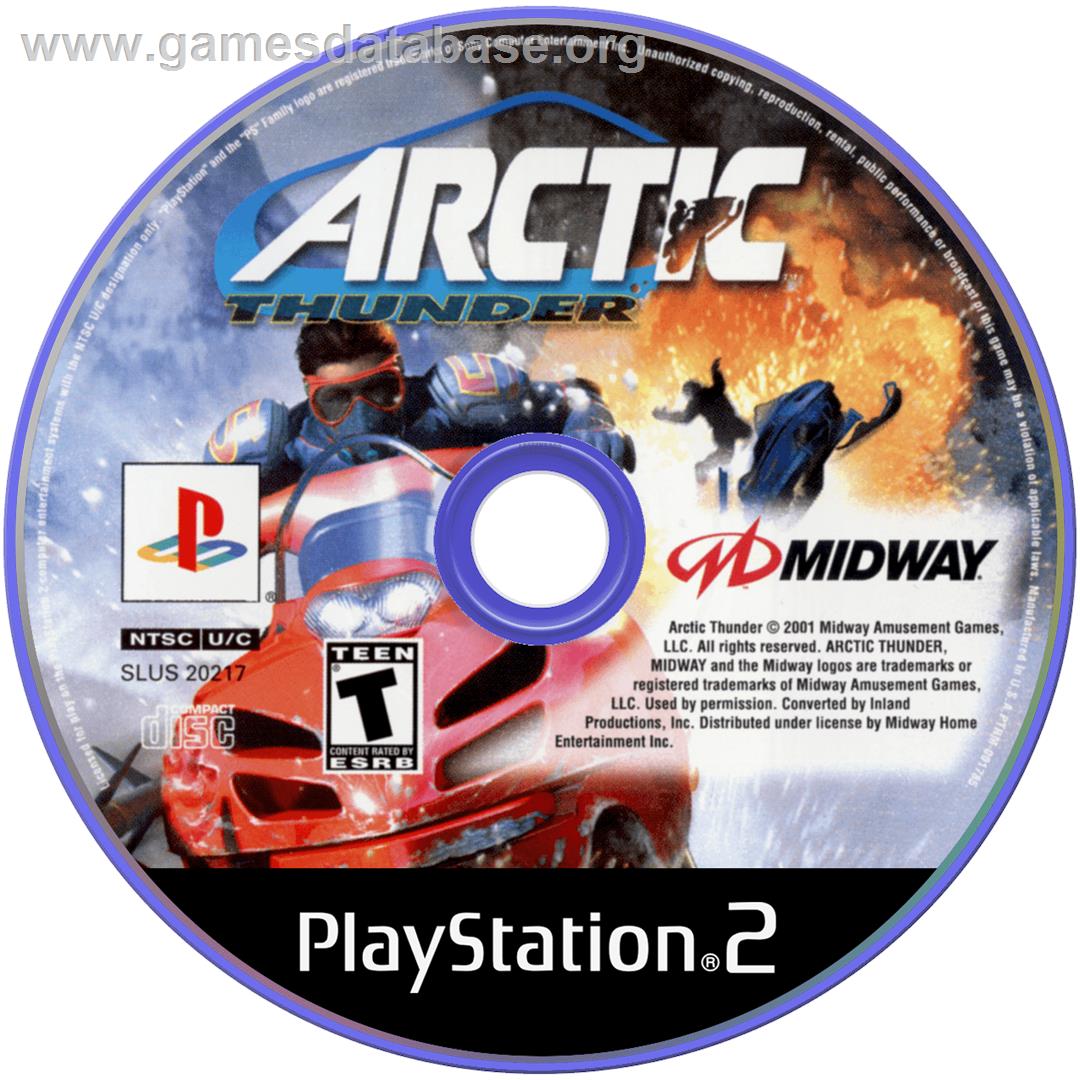 Arctic Thunder - Sony Playstation 2 - Artwork - Disc
