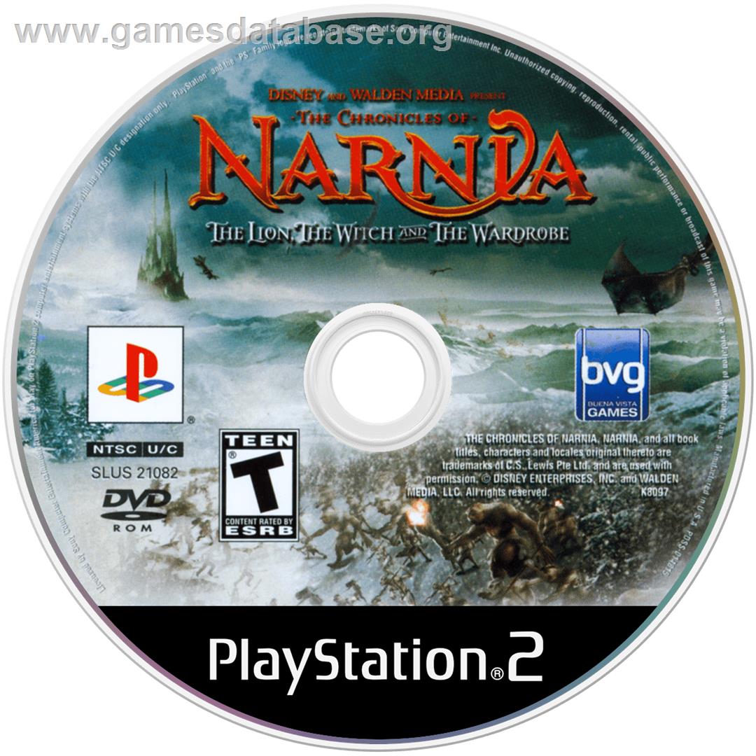 Chronicles of Narnia: The Lion, the Witch and the Wardrobe - Sony Playstation 2 - Artwork - Disc