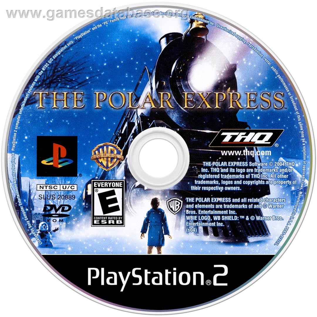 Polar Express - Sony Playstation 2 - Artwork - Disc
