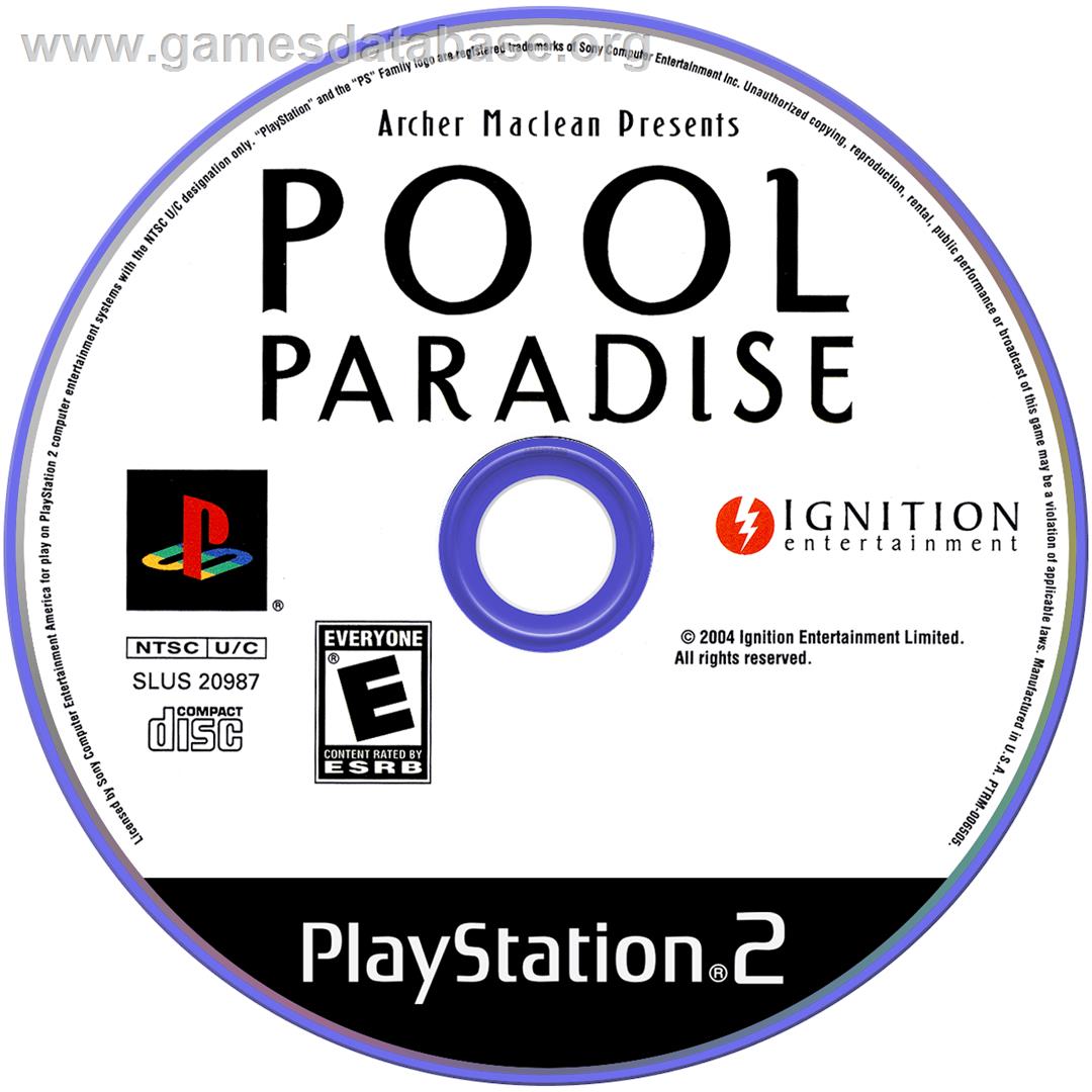 Pool Paradise - Sony Playstation 2 - Artwork - Disc