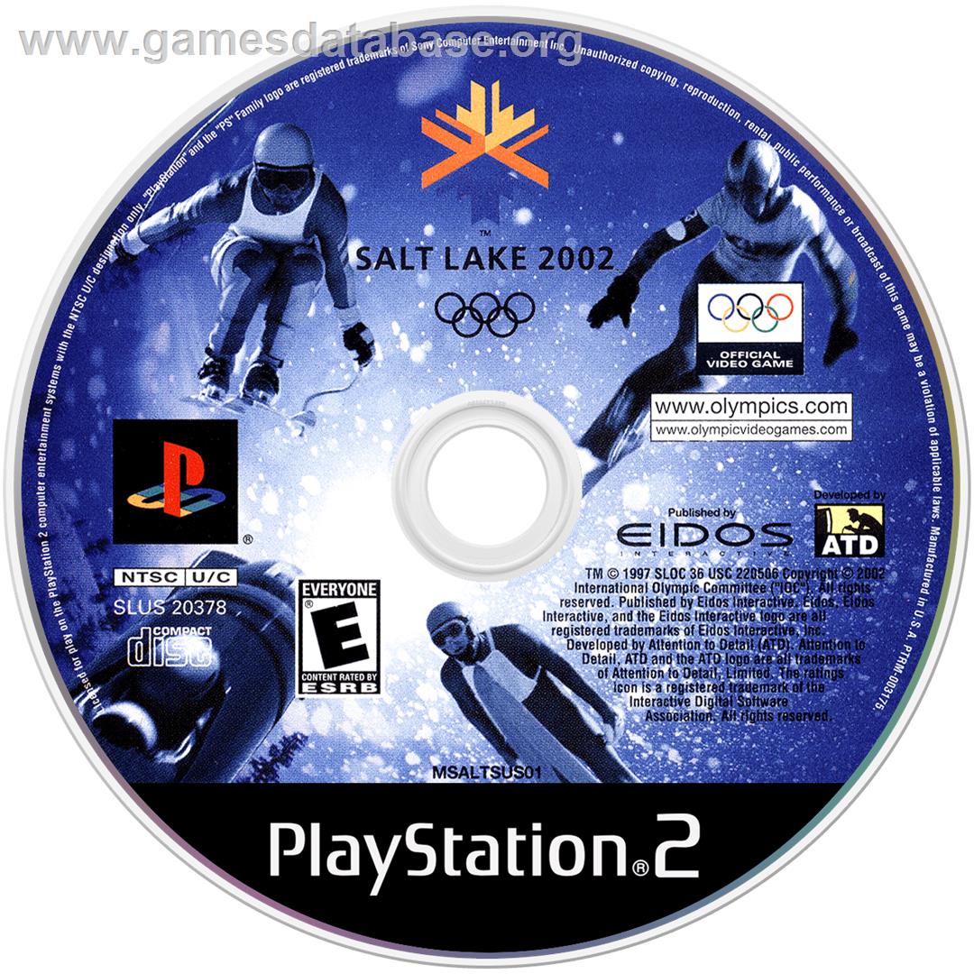 Salt Lake 2002 - Sony Playstation 2 - Artwork - Disc