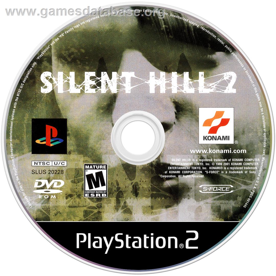 Silent Hill 2: Restless Dreams - Sony Playstation 2 - Artwork - Disc