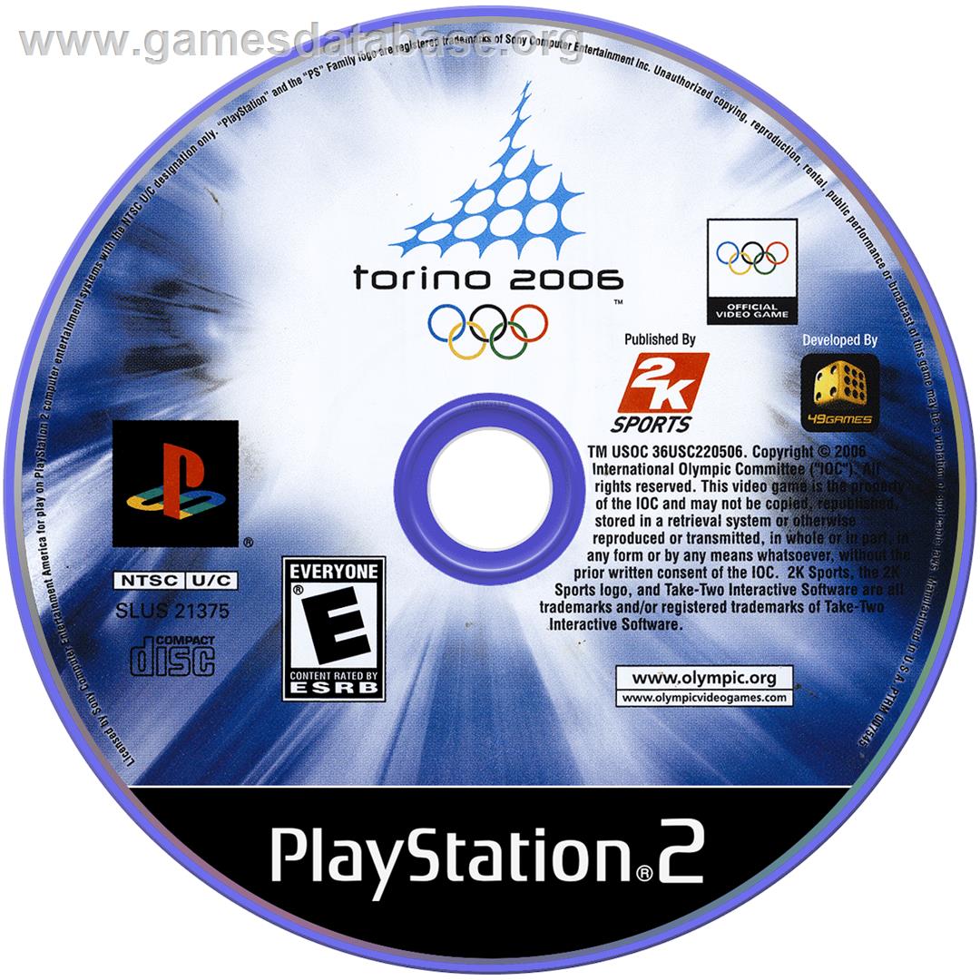 Torino 2006 - Sony Playstation 2 - Artwork - Disc