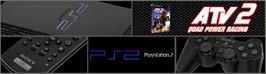 Arcade Cabinet Marquee for ATV: Quad Power Racing 2.