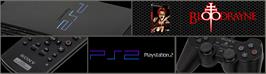 Arcade Cabinet Marquee for BloodRayne.