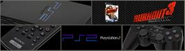 Arcade Cabinet Marquee for Burnout 3: Takedown.