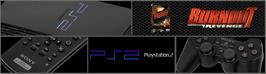 Arcade Cabinet Marquee for Burnout Revenge.