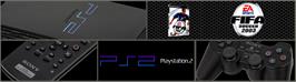 Arcade Cabinet Marquee for Fifa Football 2003.