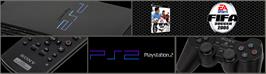 Arcade Cabinet Marquee for Fifa Football 2005.