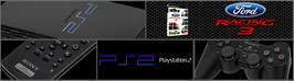 Arcade Cabinet Marquee for Ford Racing 3.