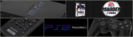 Arcade Cabinet Marquee for Madden Nfl 2005.