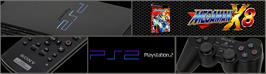 Arcade Cabinet Marquee for Mega Man X8.