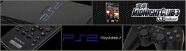 Arcade Cabinet Marquee for Midnight Club 3 - Dub Edition.