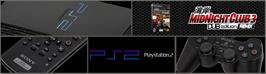 Arcade Cabinet Marquee for Midnight Club 3 - Dub Edition Remix.