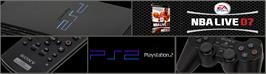 Arcade Cabinet Marquee for Nba Live 07.