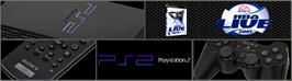 Arcade Cabinet Marquee for Nba Live 2001.