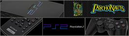 Arcade Cabinet Marquee for Psychonauts.