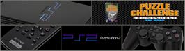 Arcade Cabinet Marquee for Puzzle Challenge - Crosswords And More !.