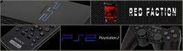 Arcade Cabinet Marquee for Red Faction 2.