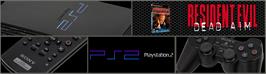 Arcade Cabinet Marquee for Resident Evil - Dead Aim.
