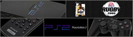 Arcade Cabinet Marquee for Rugby 2005.