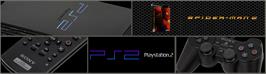 Arcade Cabinet Marquee for Spider-man 2.