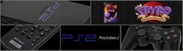 Arcade Cabinet Marquee for Spyro: Enter the Dragonfly.
