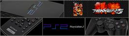 Arcade Cabinet Marquee for Tekken 5.