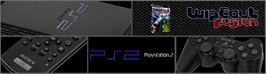 Arcade Cabinet Marquee for Wipeout Fusion.
