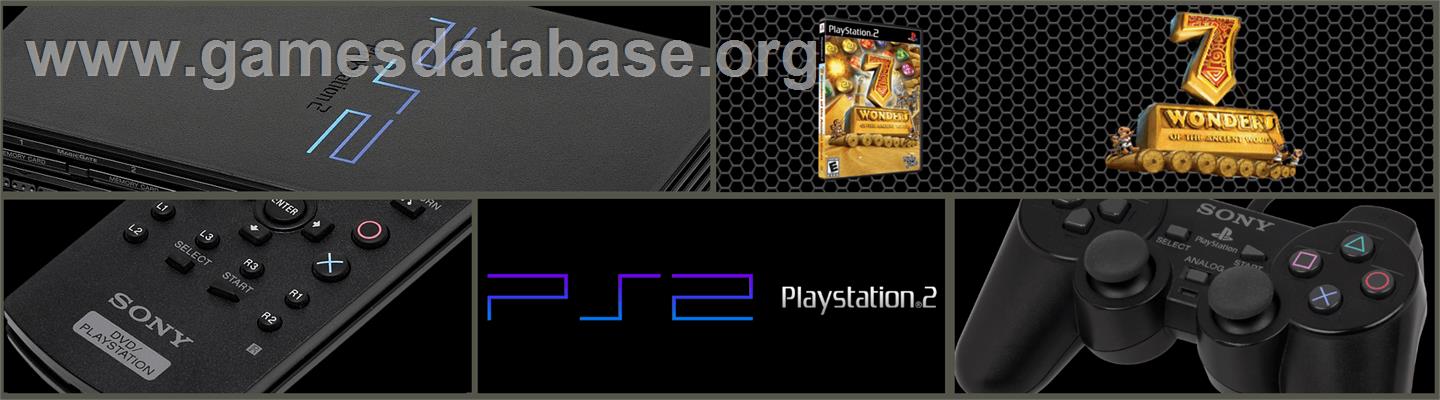 7 Wonders Of The Ancient World - Sony Playstation 2 - Artwork - Marquee