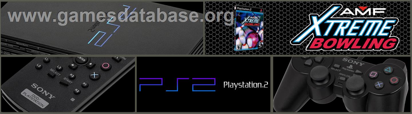 AMF Xtreme Bowling - Sony Playstation 2 - Artwork - Marquee