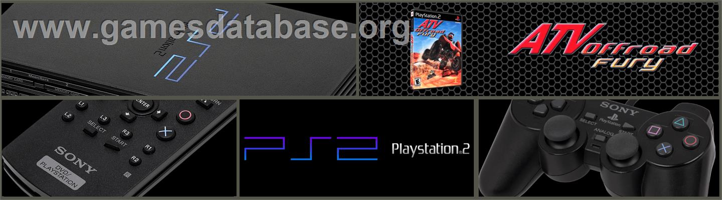 ATV Offroad - All Terrain Vehicle - Sony Playstation 2 - Artwork - Marquee