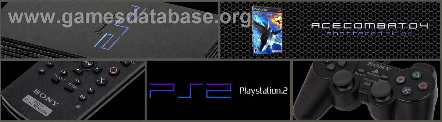 Ace Combat - Distant Thunder - Sony Playstation 2 - Artwork - Marquee