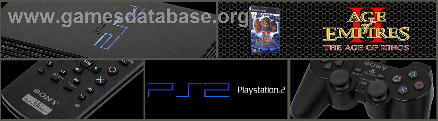 Age Of Empires 2 - The Age Of Kings - Sony Playstation 2 - Artwork - Marquee