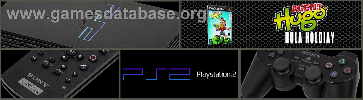 Agent Hugo - Hula Holiday - Sony Playstation 2 - Artwork - Marquee