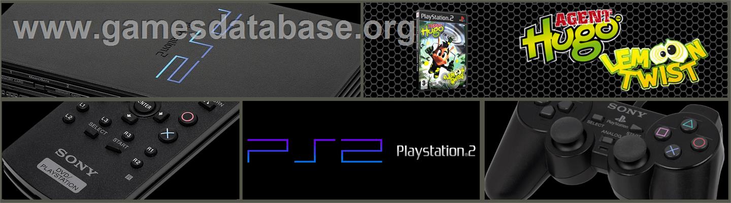 Agent Hugo - Lemoon Twist - Sony Playstation 2 - Artwork - Marquee