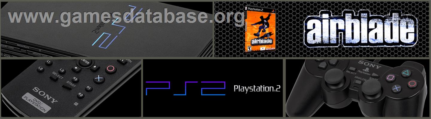 Airblade - Sony Playstation 2 - Artwork - Marquee