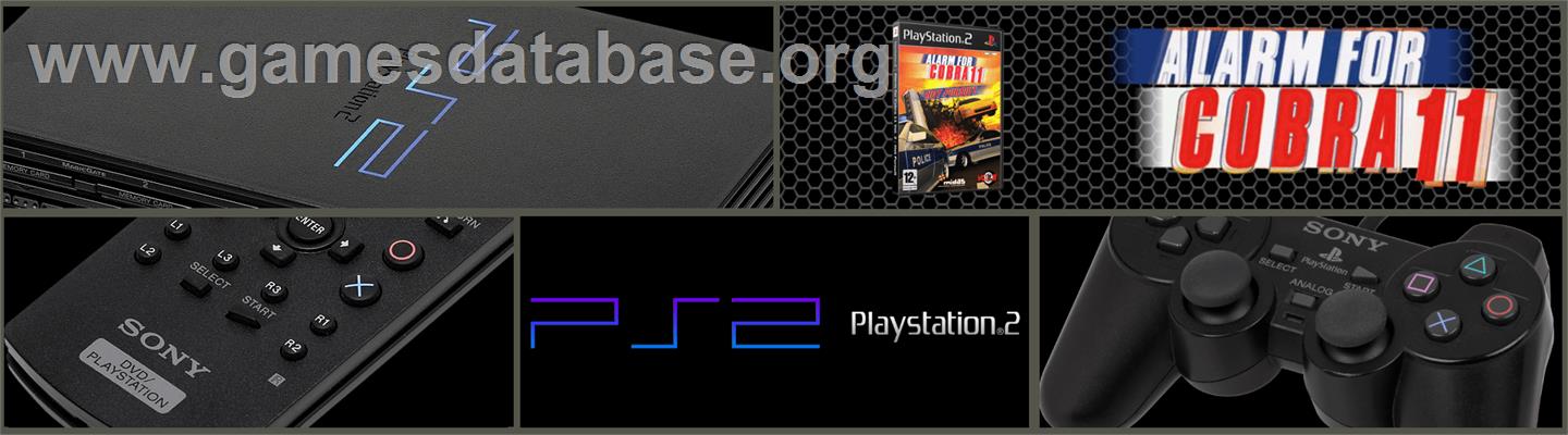Alarm For Cobra 11 - Hot Pursuit - Sony Playstation 2 - Artwork - Marquee