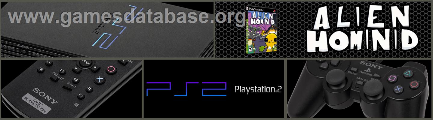 Alien Hominid - Sony Playstation 2 - Artwork - Marquee