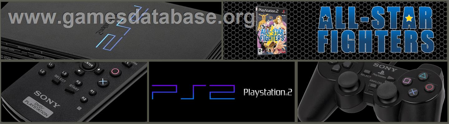 All-star Fighters - Sony Playstation 2 - Artwork - Marquee