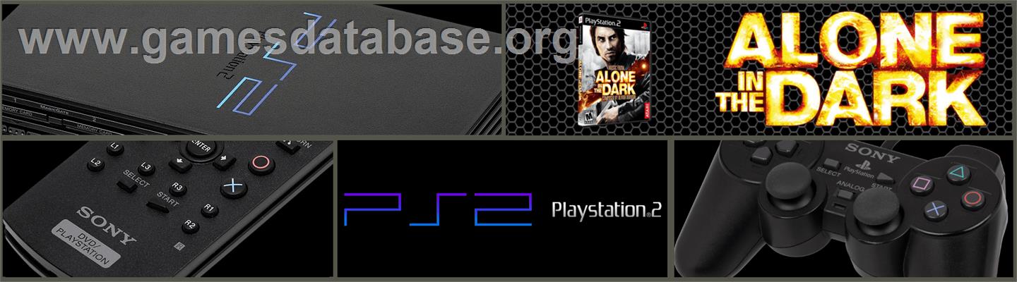 Alone in the Dark: The New Nightmare - Sony Playstation 2 - Artwork - Marquee