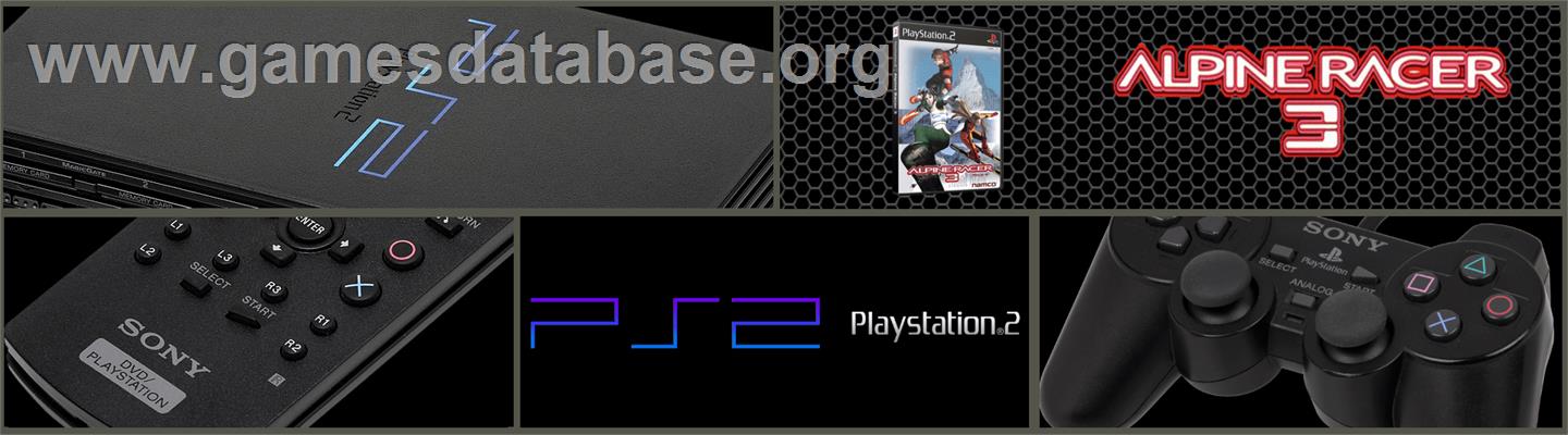 Alpine Racer 3 - Sony Playstation 2 - Artwork - Marquee