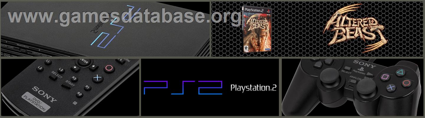 Altered Beast - Sony Playstation 2 - Artwork - Marquee