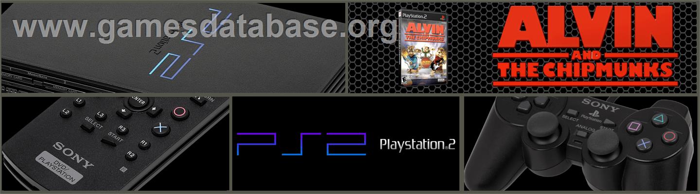 Alvin and the Chipmunks - Sony Playstation 2 - Artwork - Marquee