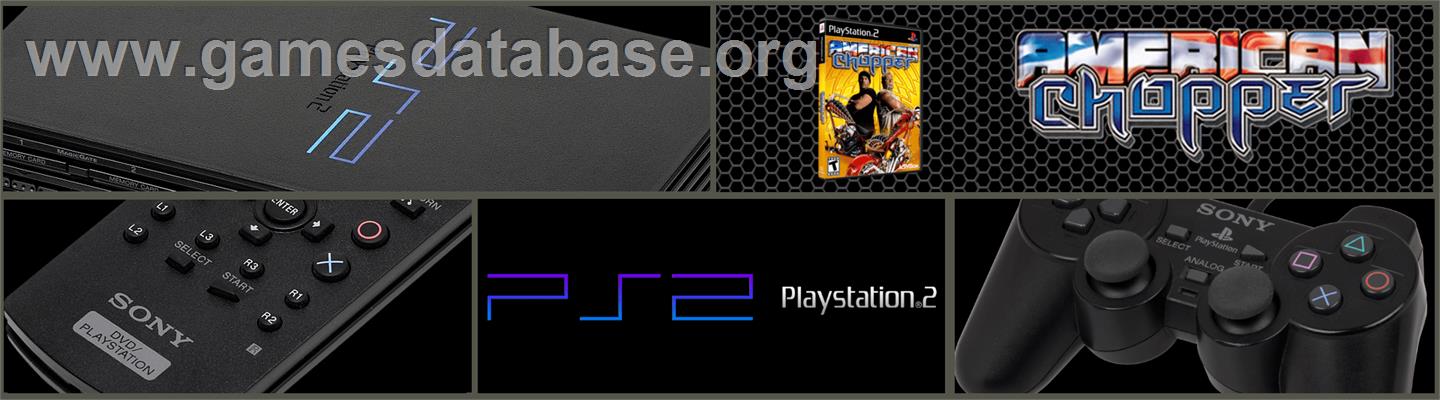 American Chopper - Sony Playstation 2 - Artwork - Marquee